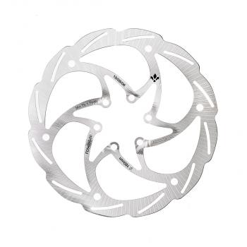 Preview: Formula Monolitic Bremsscheibe, 180mm, 6-Loch, einteilig inkl. 6 Befestiungsschrauben (T25 TX-Profil)