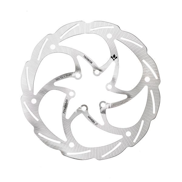 Formula Monolitic Bremsscheibe, 180mm, 6-Loch, einteilig inkl. 6 Befestiungsschrauben (T25 TX-Profil)