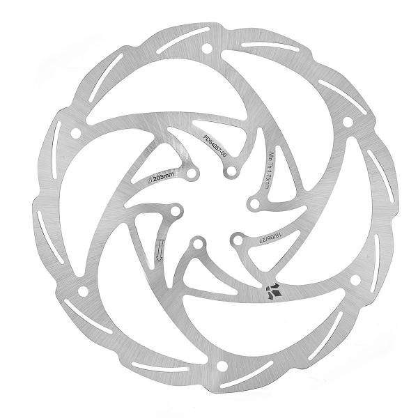 Formula Monolitic Bremsscheibe, 180mm, 6-Loch, einteilig inkl. 6 Befestiungsschrauben (T25 TX-Profil)